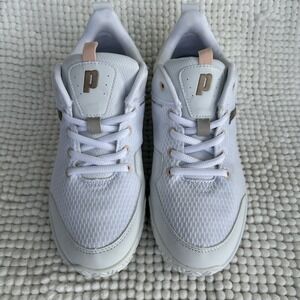 Womans Prince Advantage Lite 3 White Tennis Shoes Size 9 Athletic